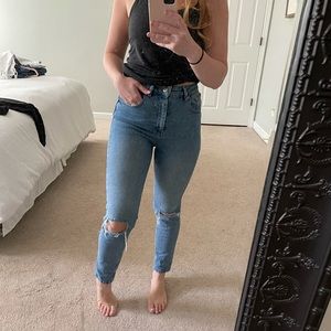 ASOS distressed jeans